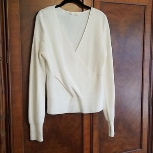 Anthrologie Moth cross cross sweater